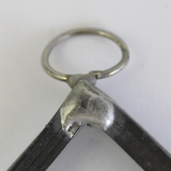 Handmade Soldered Pressed Flower Sun Catcher 8.5"