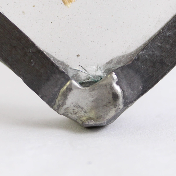 Handmade Soldered Pressed Flower Sun Catcher 8.5"