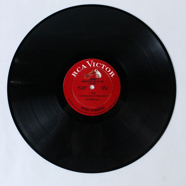 Van Cliburn Beethoven Les Adieux & Mozart Sonata in C Vinyl LP RCA 1966