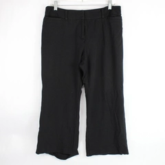 Style & Co Black Stretch Capri Pants Women's Size 10 Altered Hems