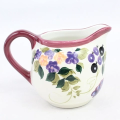 Vintage Oneida Fruit Hand Painted Fruit Design Ceramic Creamer Flawed