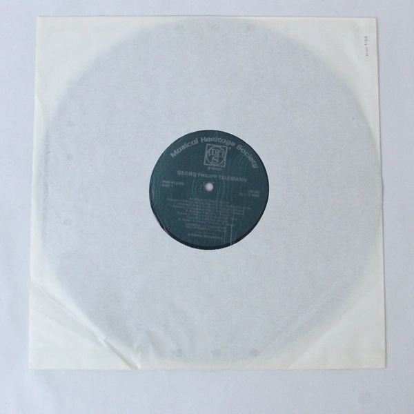 Georg Philipp Telemann Musique de Table Part III Vinyl LP 1989 Used Record