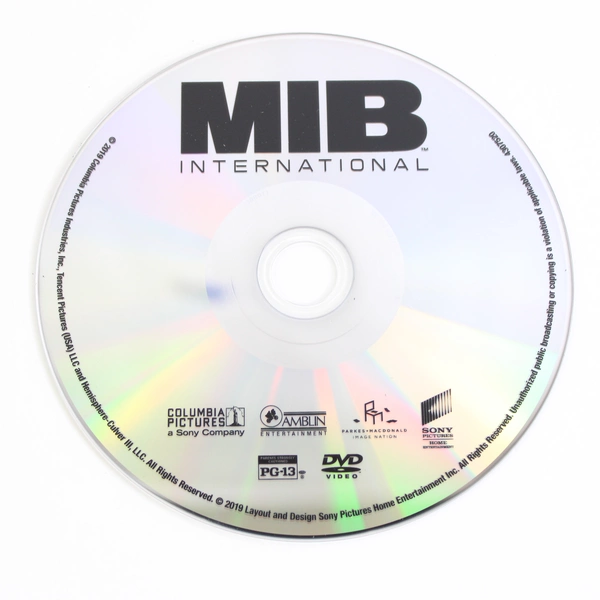 Men In Black: International 2019 DVD Directed By F. Gary Gray
