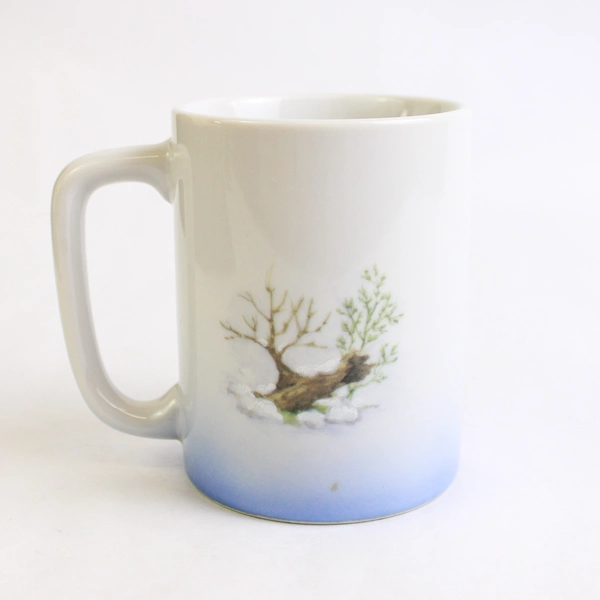 Otagiri Wolf Mug Nature's Endangered Frazer Collection Japan Vintage 8 oz