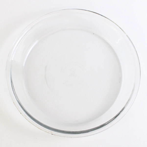 Anchor Hocking Clear Glass 9" 0.75 Qt Pie Plate Oven Bakeware
