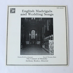 English Madrigals Wedding Songs Special Issue Wedding Prince Of Wales Diana LP
