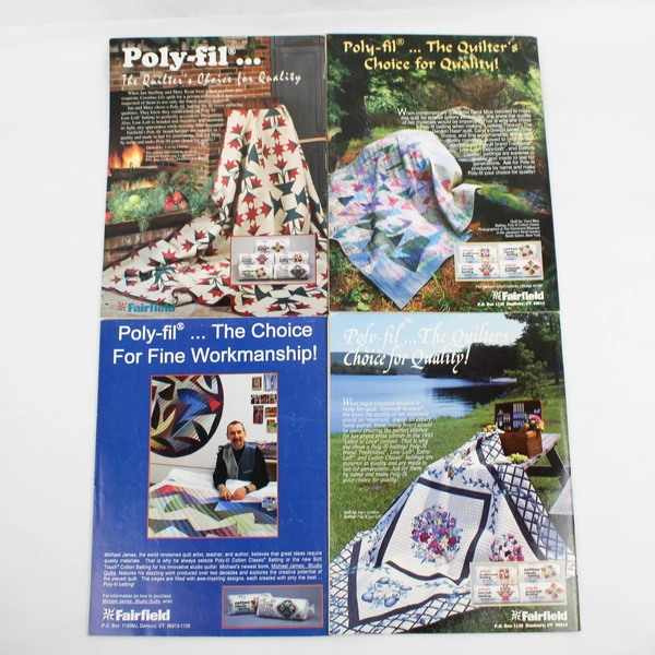 Lot of 4 McCall's Quilting Magazines From 1995 and 1996
