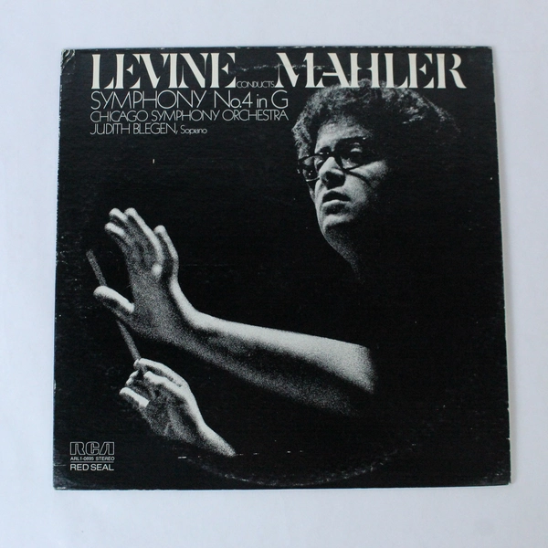 Levine Conducts Mahler's Symphony No. 4 Chicago Symphony Orchestra LP RCA