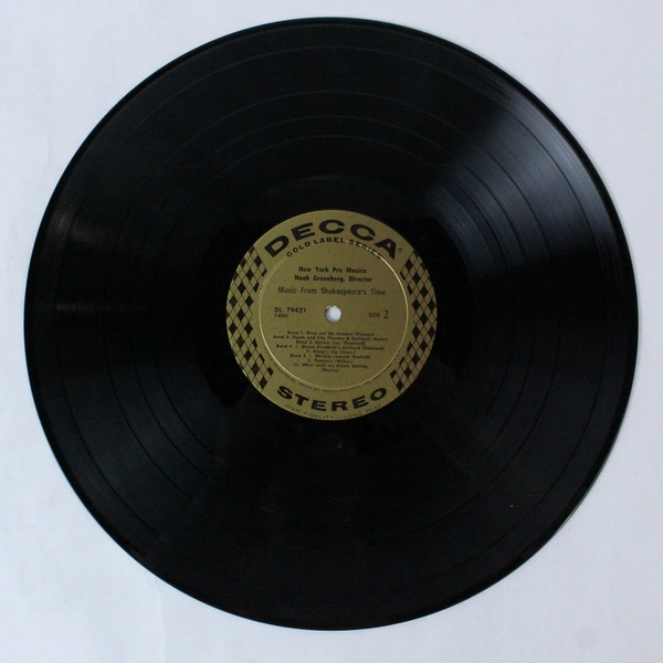 New York Pro Musica It Was A Lover And His Lass Vinyl LP Decca 1964