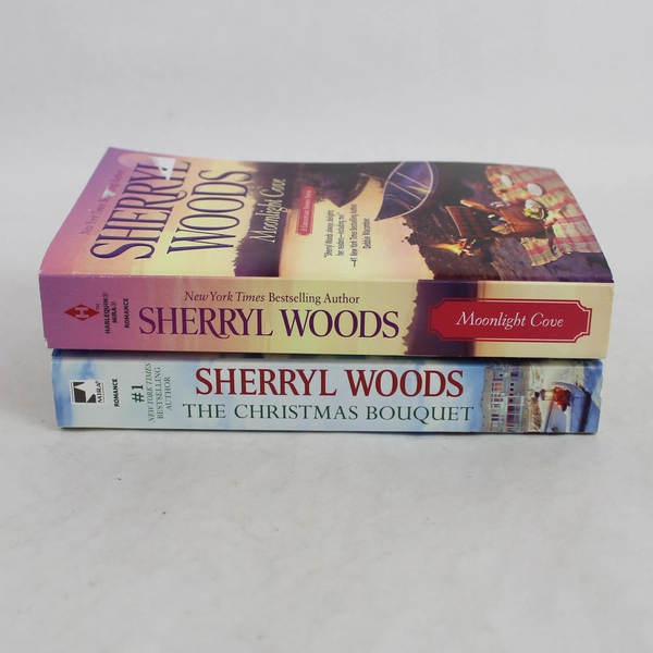 Lot of 2 Chesapeake Shores Series Sherryl Woods Moonlight Cove Christmas Bouquet