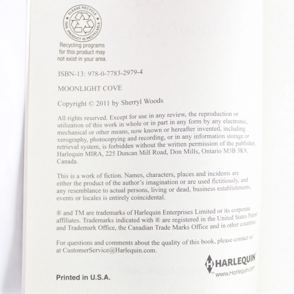 Lot of 2 Chesapeake Shores Series Sherryl Woods Moonlight Cove Christmas Bouquet