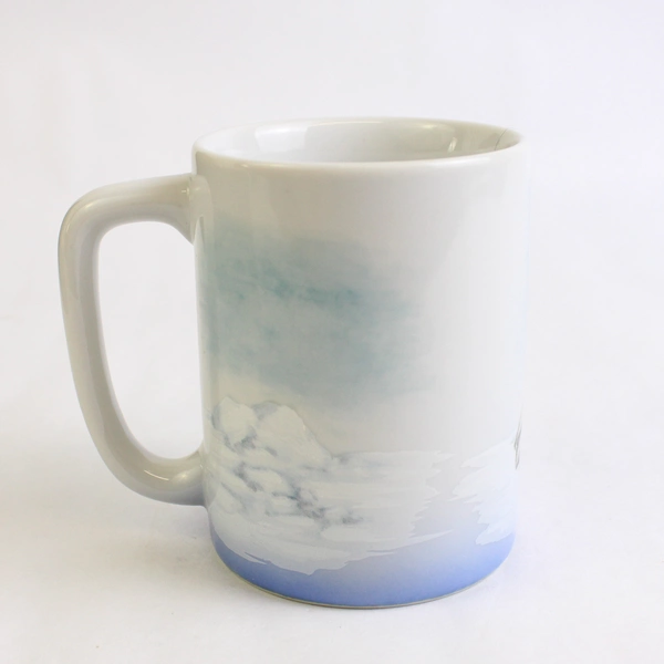 Otagirl Mountain Seals Mug "Nature's Endangered" Frazer Japan 8 oz