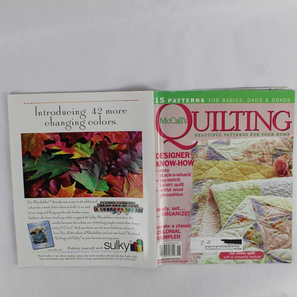 McCall's Quilting Magazine June 2007 Featuring 15 Patterns for Babies Dads Grads