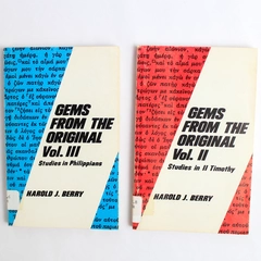 Lot of 2 Gems From The Original Volumes 2 and 3 by Harold J. Berry Paperbacks