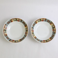 Lot of 2 Gondar Angels of Ethiopia 7.5" Cereal Bowls Collectible