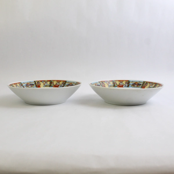 Lot of 2 Gondar Angels of Ethiopia 7.5" Cereal Bowls Collectible