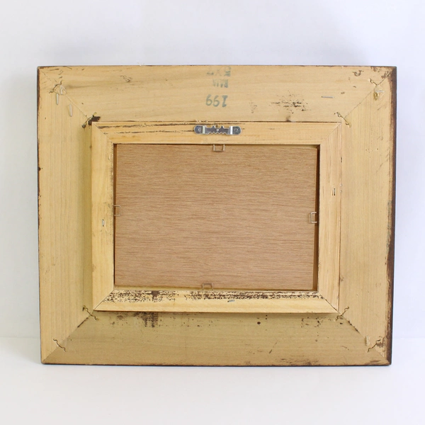 Framed and Signed Original Acrylic Impressionist Painting Paris Scene