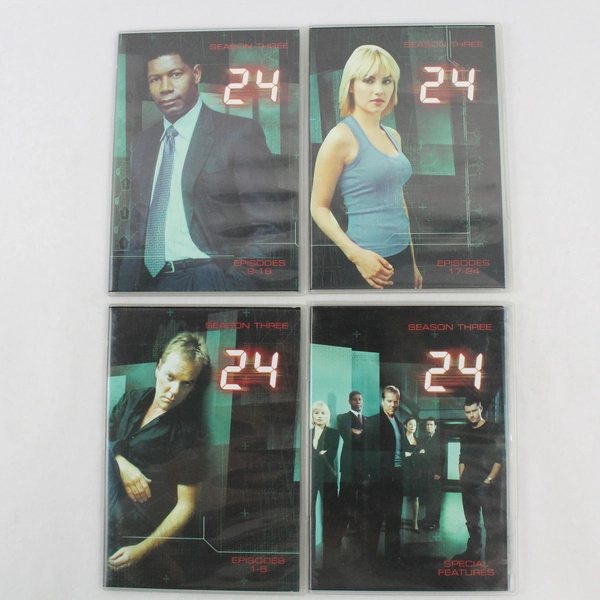 24 Complete Season 3 Box Set 6 DVDs TV Show Kiefer Sutherland 2007