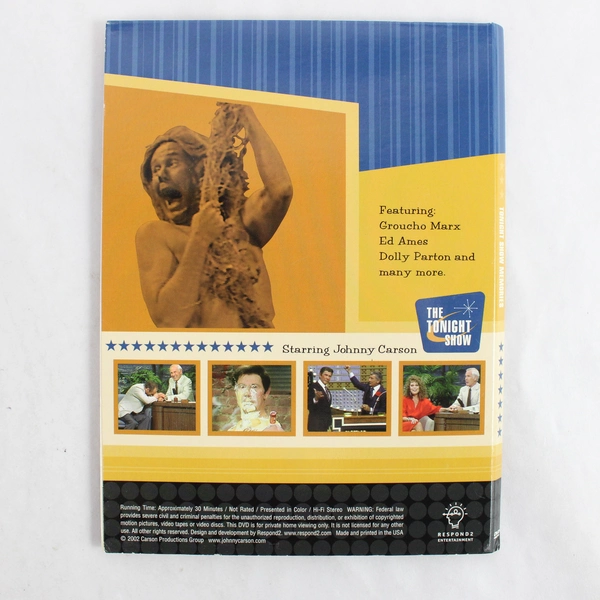 Tonight Show Memories DVD 30 Min of Tonight Show Highlights 2002