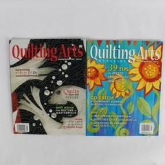Lot of 2 Quilting Arts Magazine From 2008 Dec/Jan & Feb/March Issues