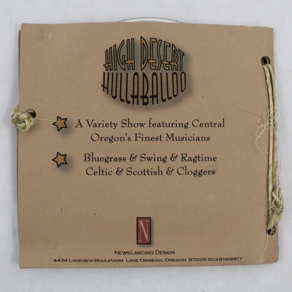 High Desert Hullaballoo A Variety Show 3 CD Set Newslanding Design