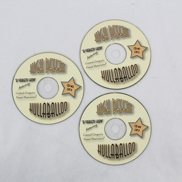 High Desert Hullaballoo A Variety Show 3 CD Set Newslanding Design