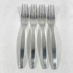 Set of 4 Oneida Sling 18/10 Stainless Salad Forks