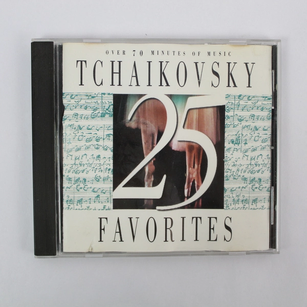 Tchaikovsky 25 Favorites CD 1996 Nutcracker Swan Lake Classical Music Pre-Owned