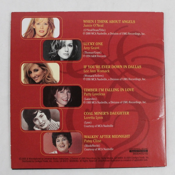 CD Banquet Desert Bakes Country Heart Warmers 2005 Country Music Compilation