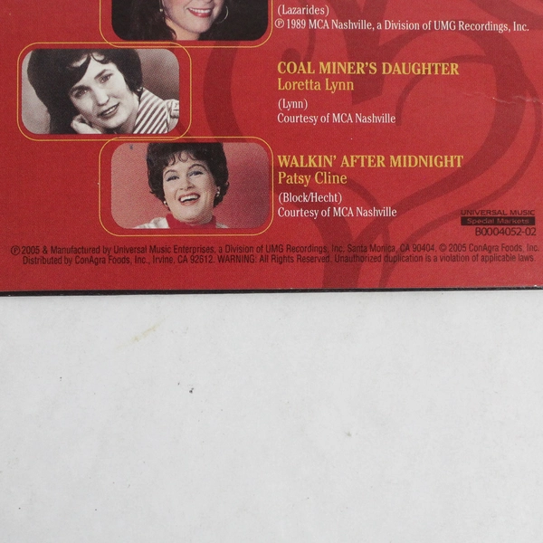 CD Banquet Desert Bakes Country Heart Warmers 2005 Country Music Compilation