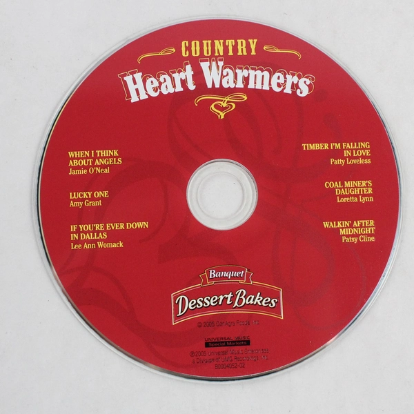 CD Banquet Desert Bakes Country Heart Warmers 2005 Country Music Compilation