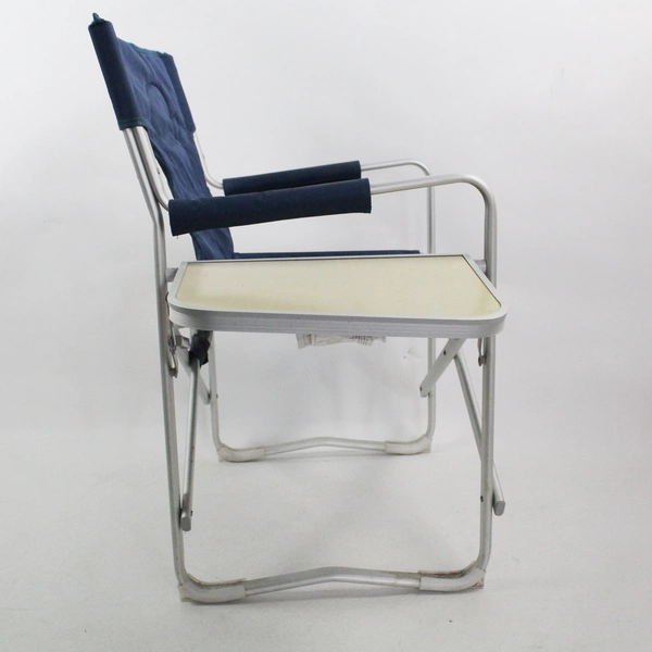 Camping World Blue Folding Chair Side Table Heavy Duty