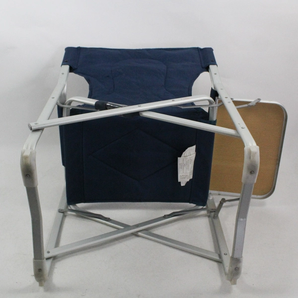Camping World Blue Folding Chair Side Table Heavy Duty