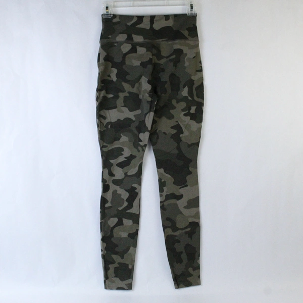 Wild Fable Women's XS Camo Leggings Green Cotton Spandex Athletic Activewear