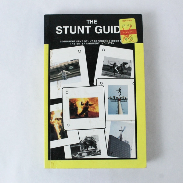 The Stunt Guide 1st Edition by John Cann 1991 - Pre-Owned Action Book