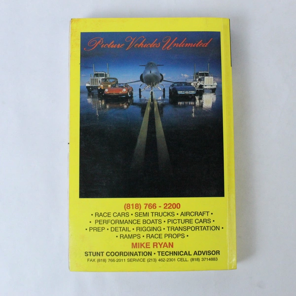 The Stunt Guide 1st Edition by John Cann 1991 - Pre-Owned Action Book