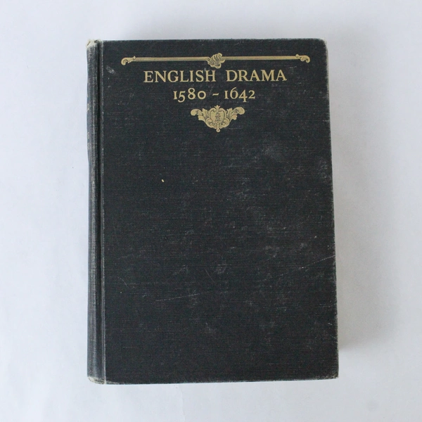 English Drama 1580-1642 Hardcover Book D.C. Heath 1933 Pre-Owned Collectible