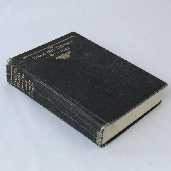 English Drama 1580-1642 Hardcover Book D.C. Heath 1933 Pre-Owned Collectible