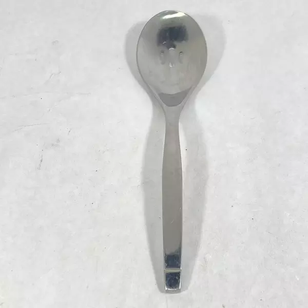 Lot Of 3 Oneida Sling 18/10 Stainless Vegetable Spoons 1 Slotted 2 Solid