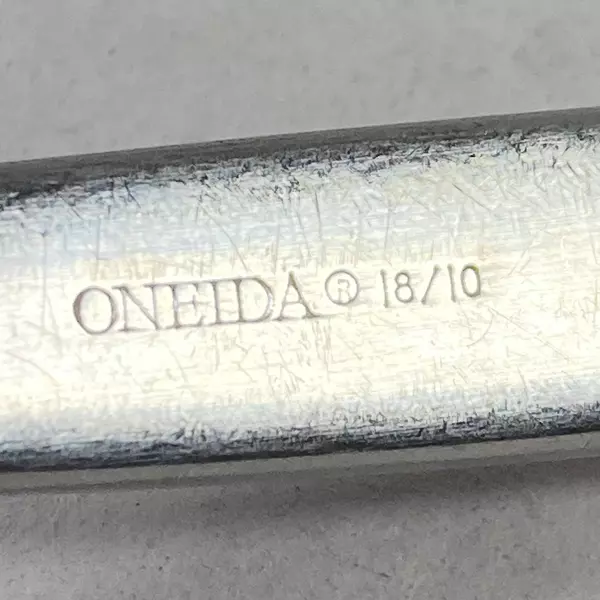 Lot Of 3 Oneida Sling 18/10 Stainless Vegetable Spoons 1 Slotted 2 Solid