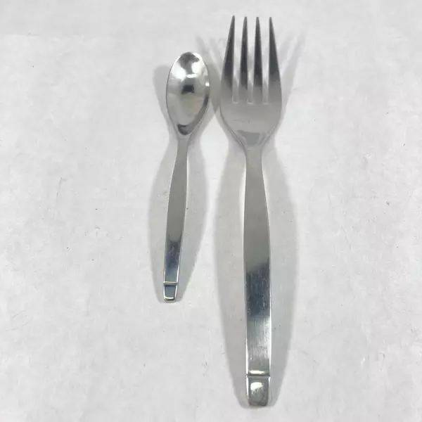 Oneida Sling 18/19 Stainless Meat Fork And Sugar Spoon
