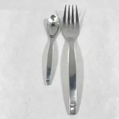 Oneida Sling 18/19 Stainless Meat Fork And Sugar Spoon