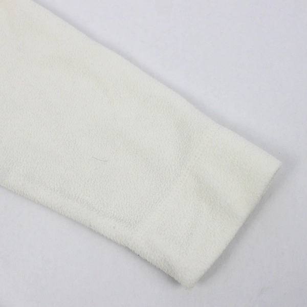 Made for Life Women's Petite Small Cream Long Sleeve V-Neck Sweater