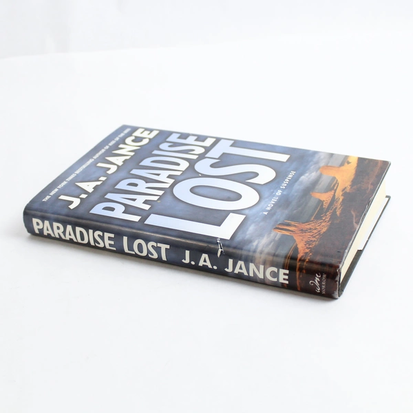 Paradise Lost by J. A. Jance 2001 William Morrow Hardcover Dust Jacket