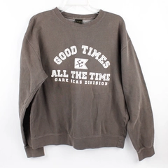 Dark Seas Division Gray Crewneck Sweatshirt No Hood Activewear Women's Size M