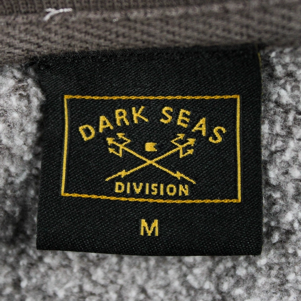 Dark Seas Division Gray Crewneck Sweatshirt No Hood Activewear Women's Size M