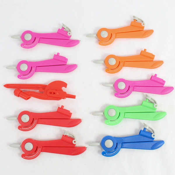 Lot of 10 Colorful Plastic 6" Compasses Drafting Tools 9 From It's Academic
