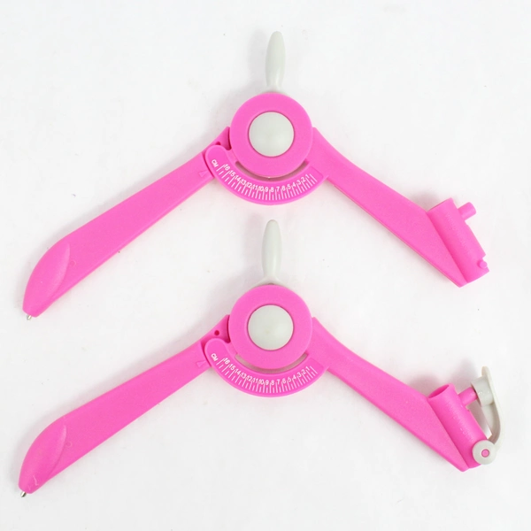 Lot of 10 Colorful Plastic 6" Compasses Drafting Tools 9 From It's Academic