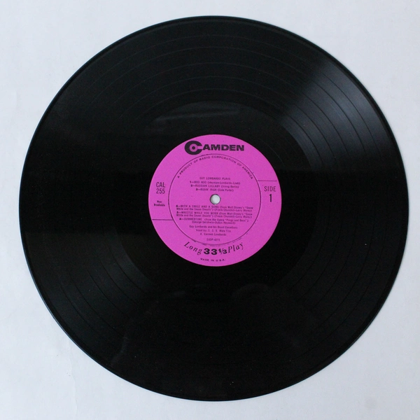 Guy Lombardo Plays 12" Vinyl LP Record RCA Camden CAL 255 - Good Condition