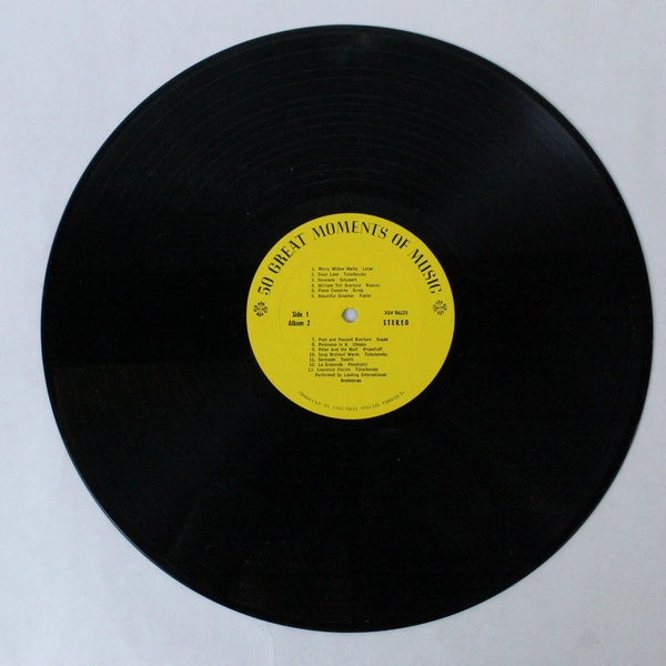 50 Great Moments of Music Album Vol. 2 Various Artists LP Vinyl Record - Used